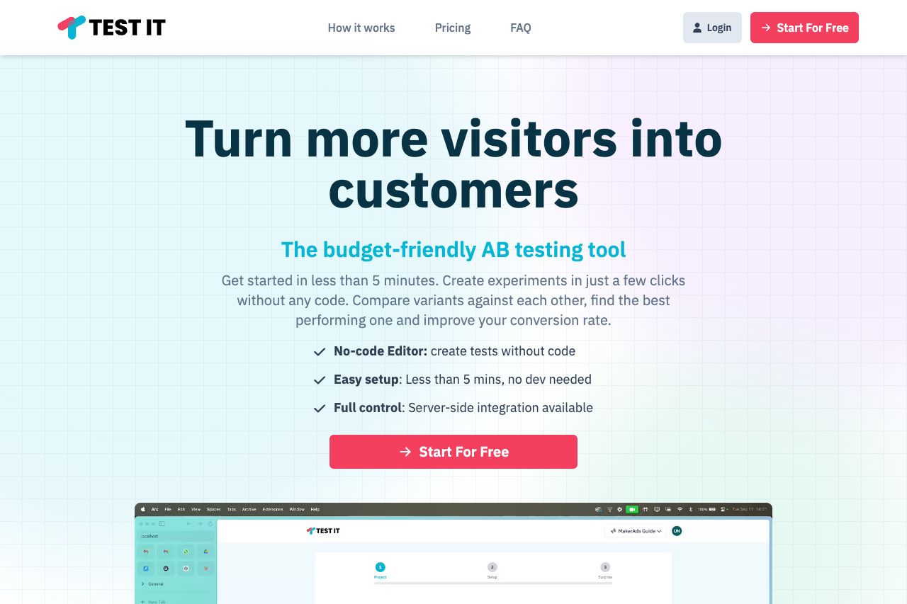 Screenshot of testit.so