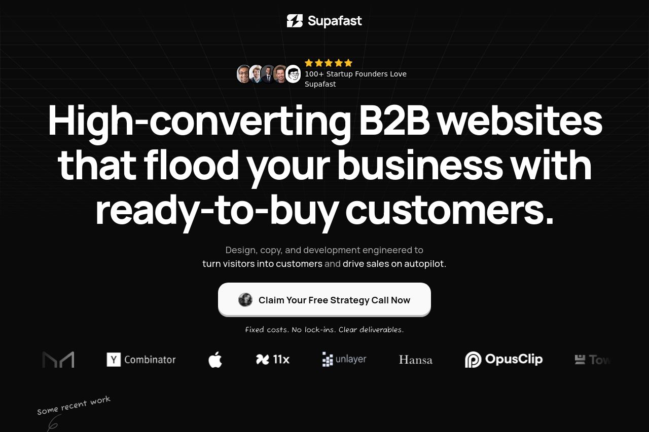 Screenshot of withsupafast.com