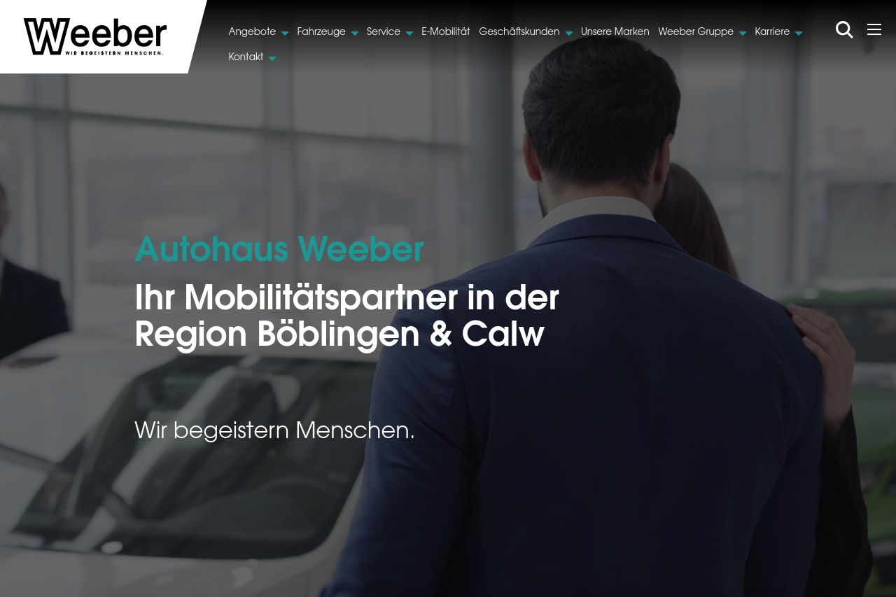 Weeber Autohaus-weeber.de - Landing Page Analysis
