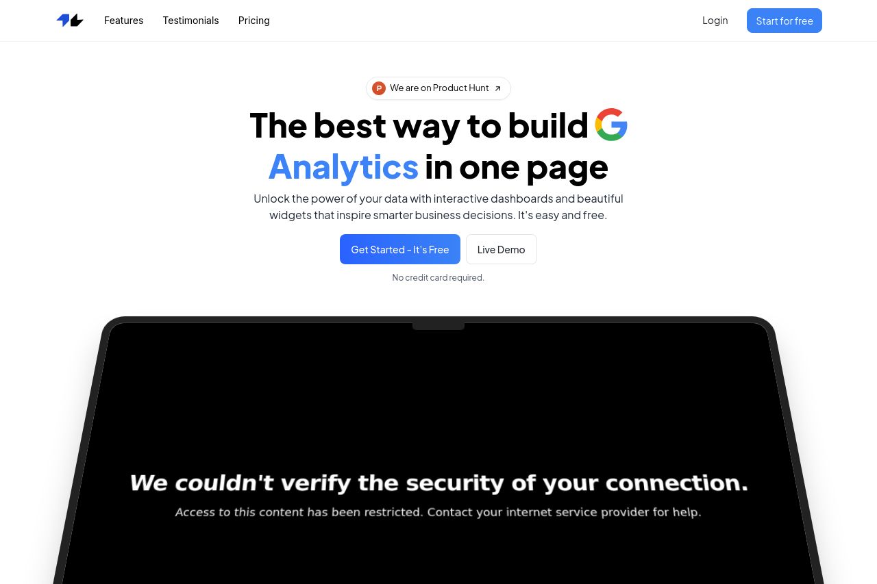 Screenshot of seostatsify.com