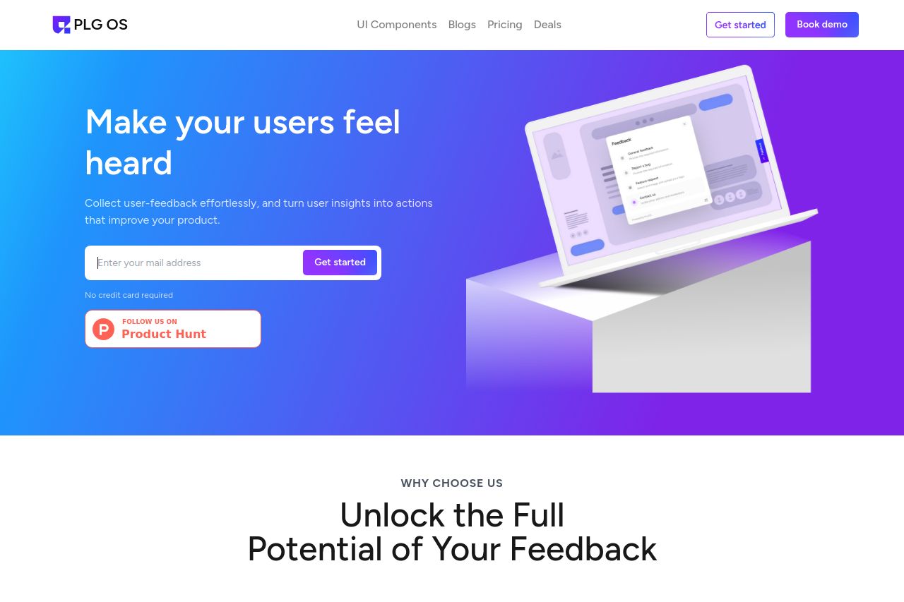 Screenshot of plgos.com