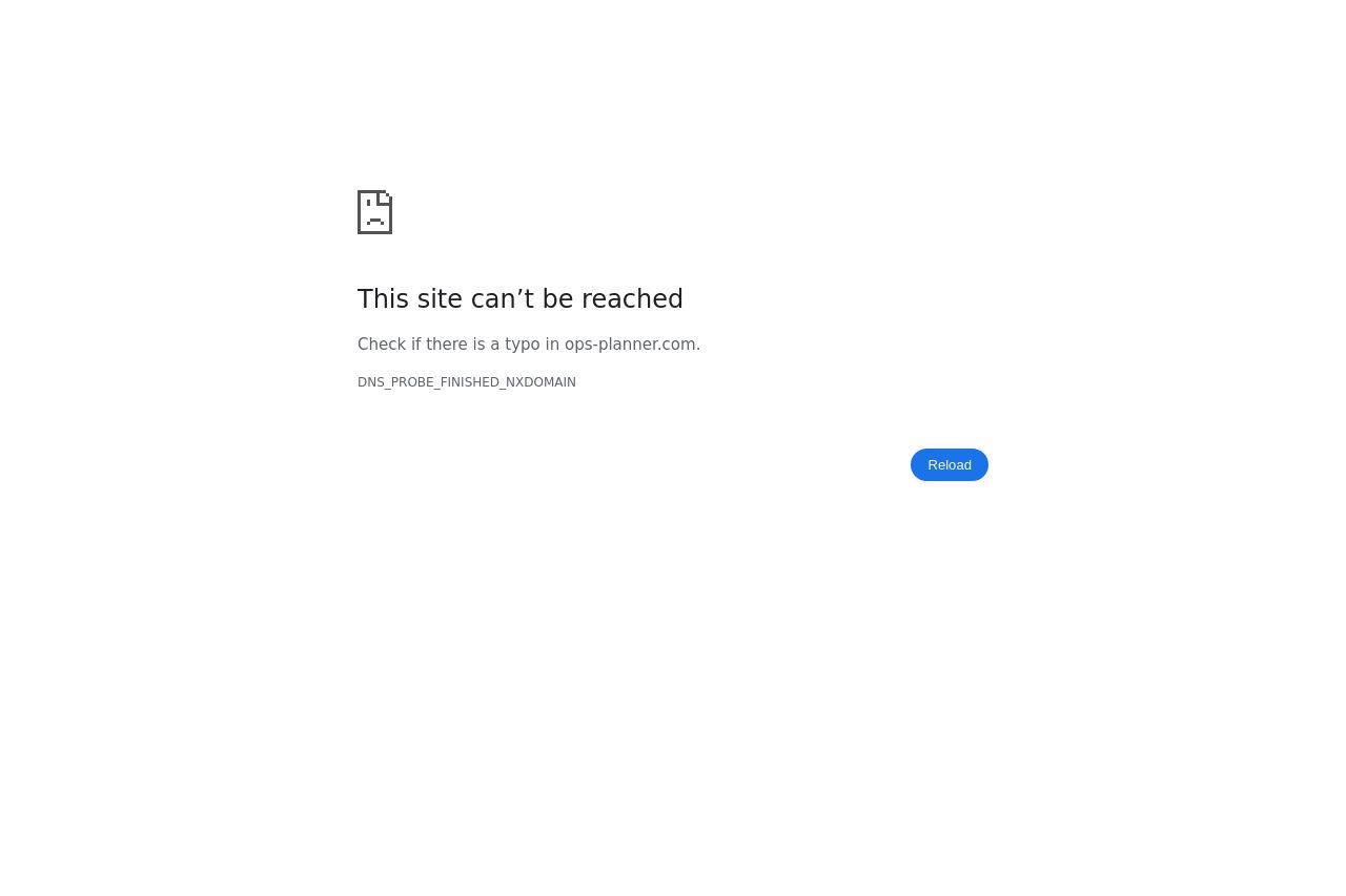Screenshot of ops-planner.com